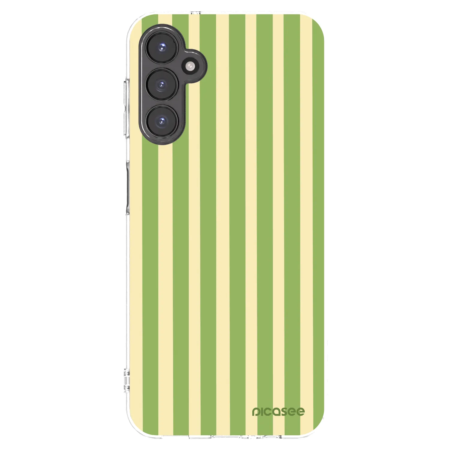 Picasee silikonska prozirna maskica za Samsung Galaxy A14 5G A146P - Lines Matcha