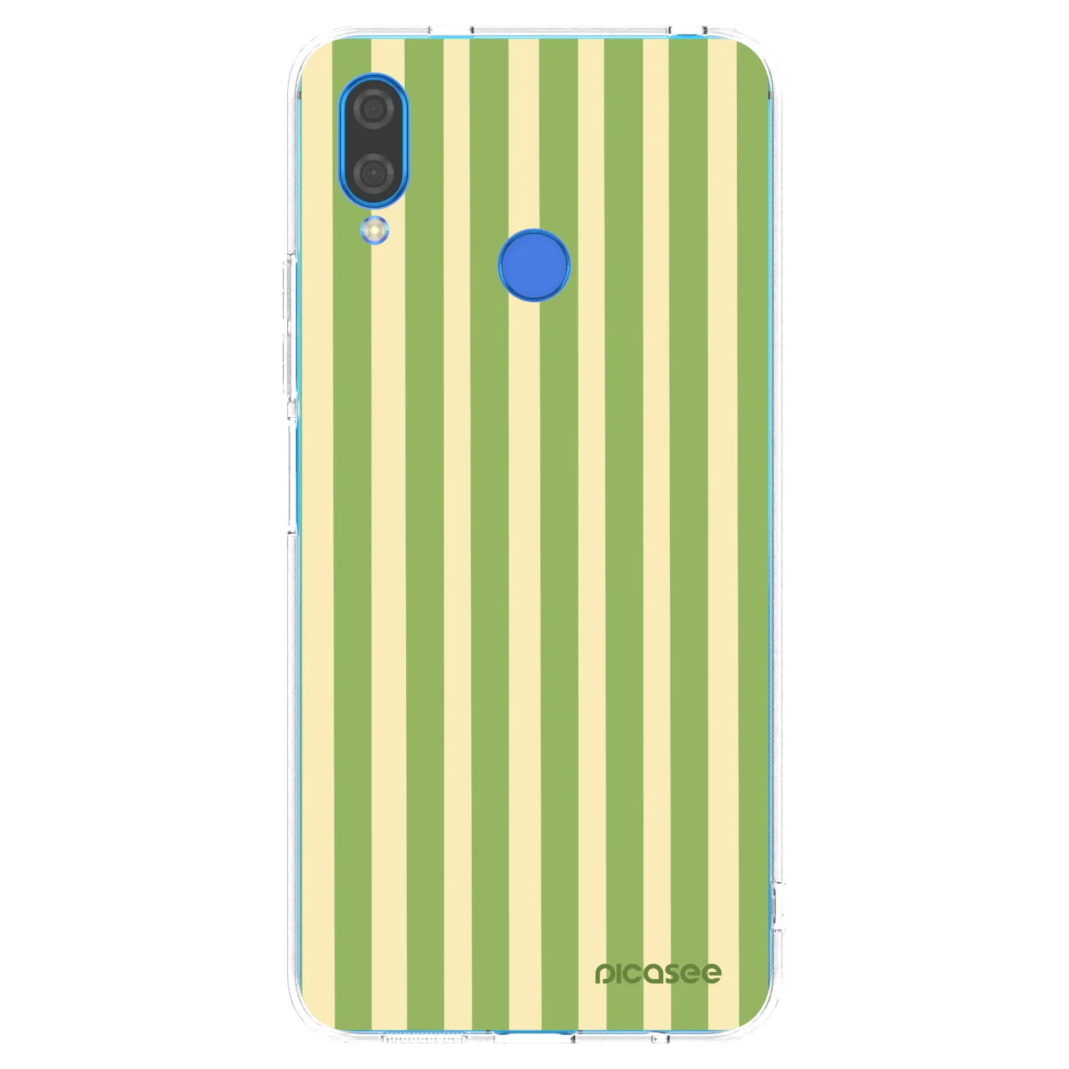 Picasee silikonska prozirna maskica za Huawei Nova 3 - Lines Matcha