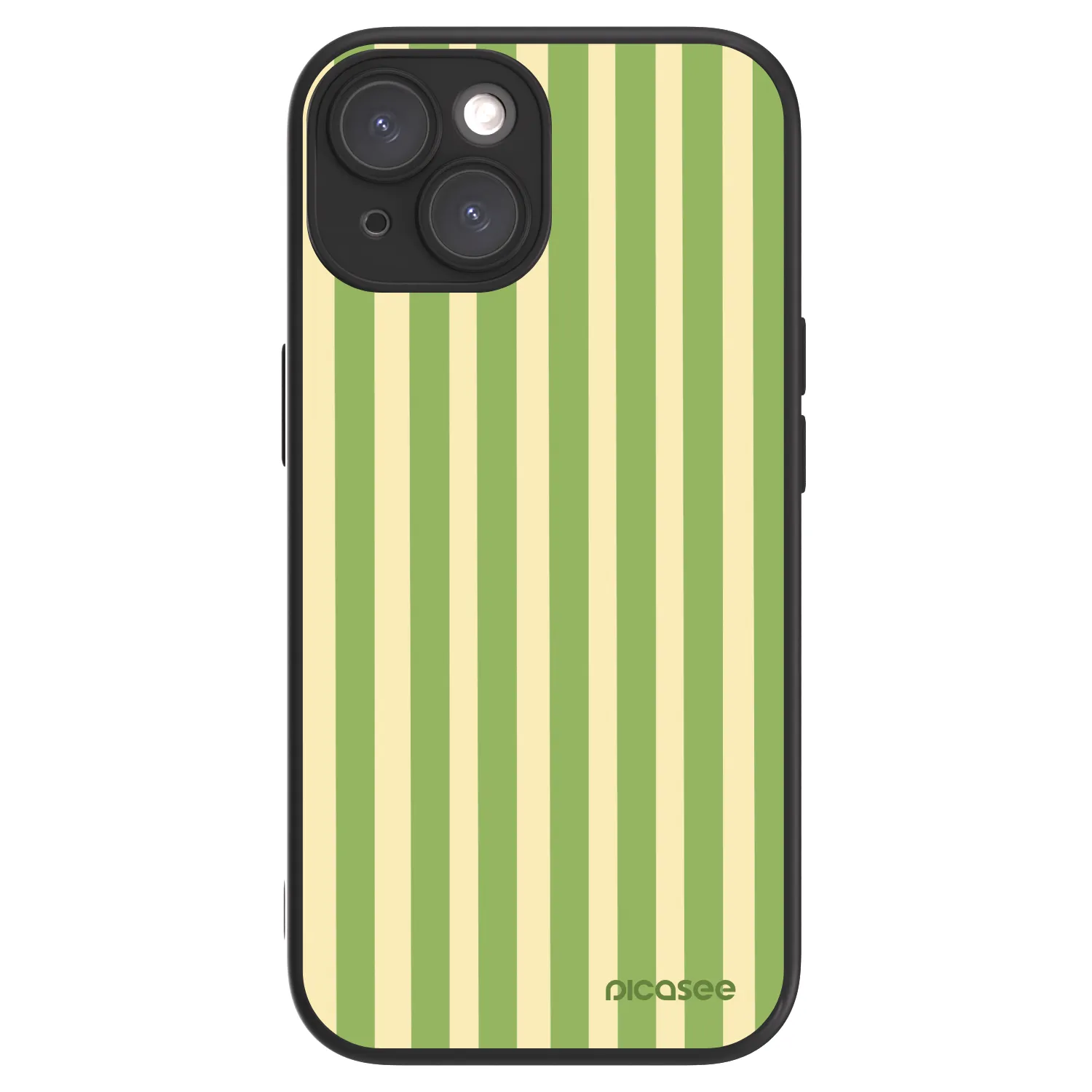 Picasee ULTIMATE CASE MagSafe za Apple iPhone 15 - Lines Matcha