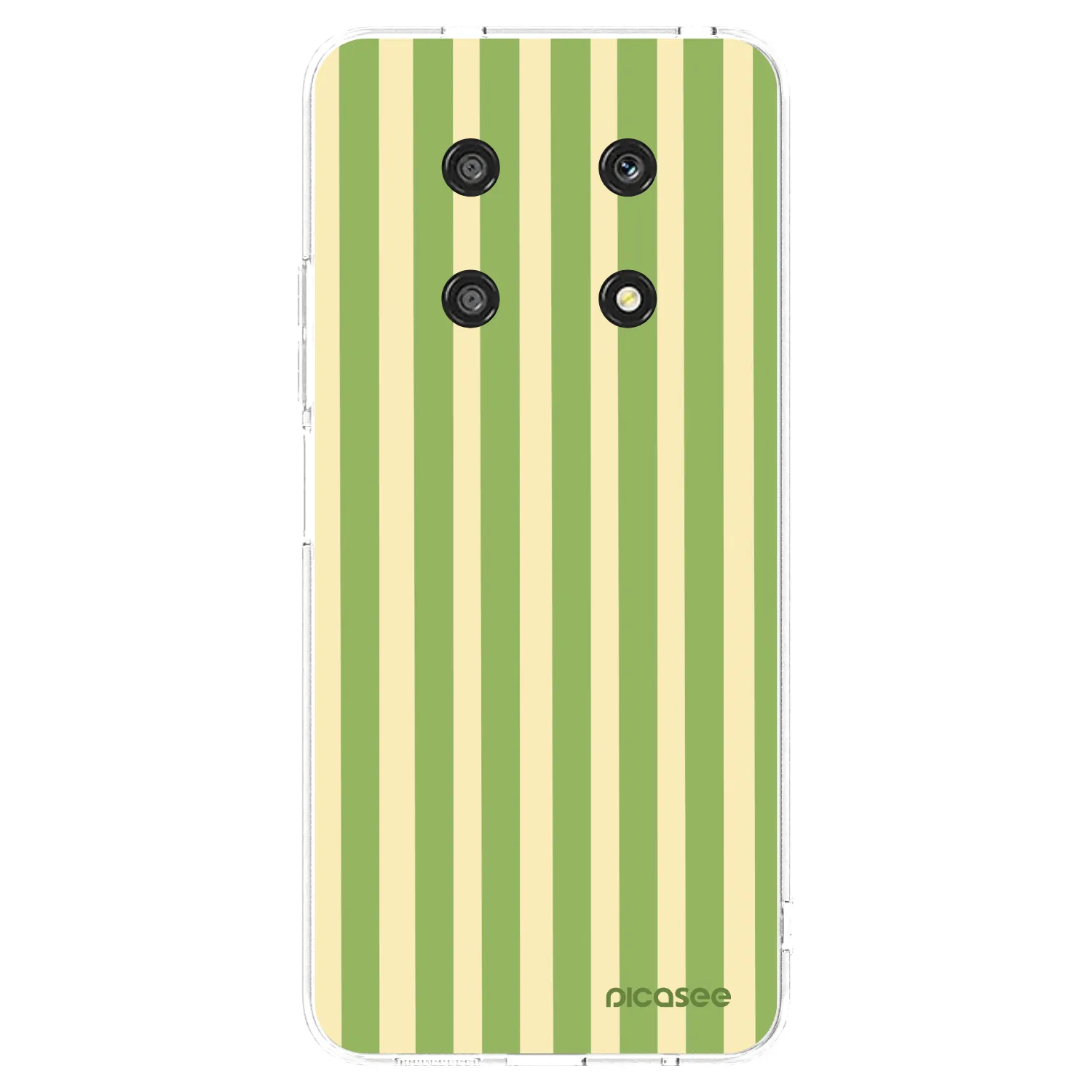 Picasee silikonska prozirna maskica za Honor Magic4 Lite 5G - Lines Matcha