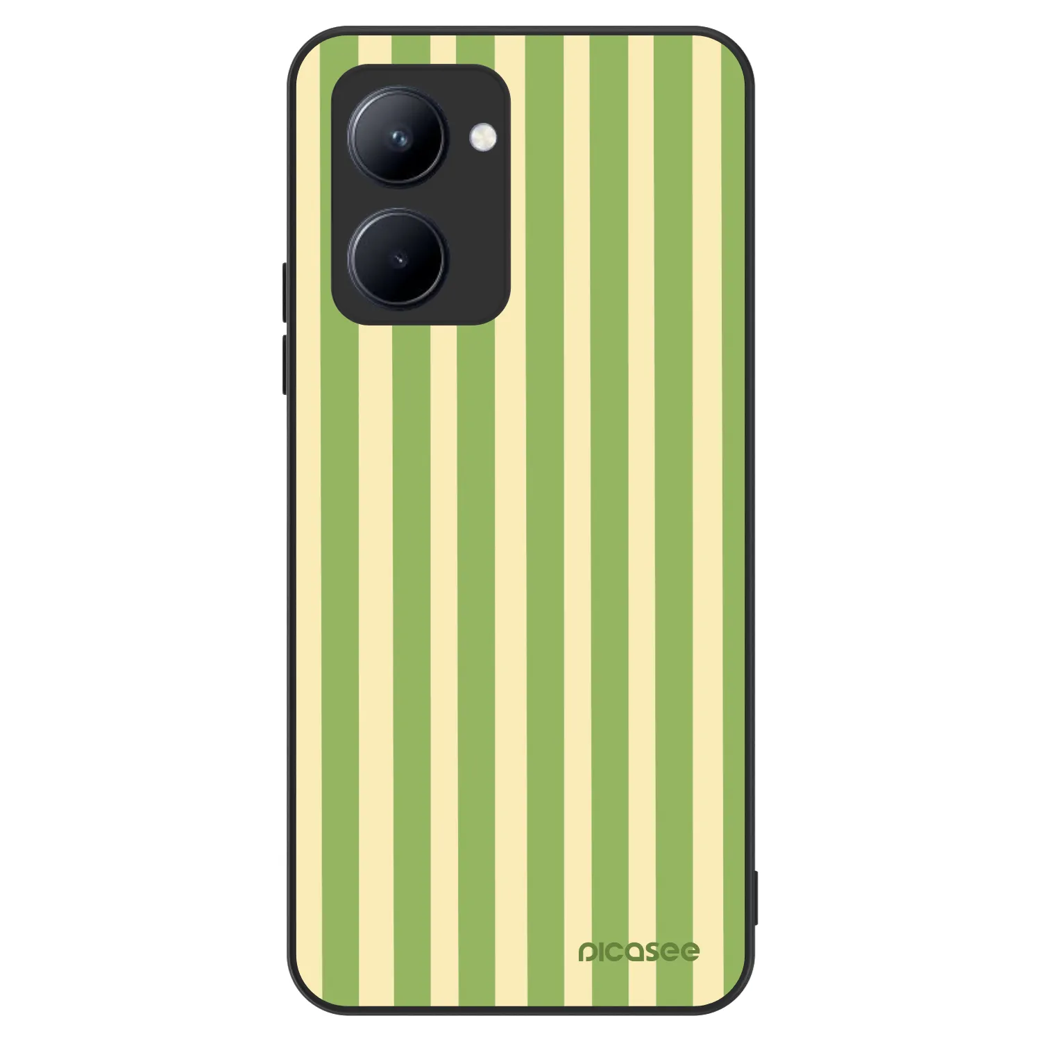 Picasee ULTIMATE CASE za Realme C33 (2023) - Lines Matcha