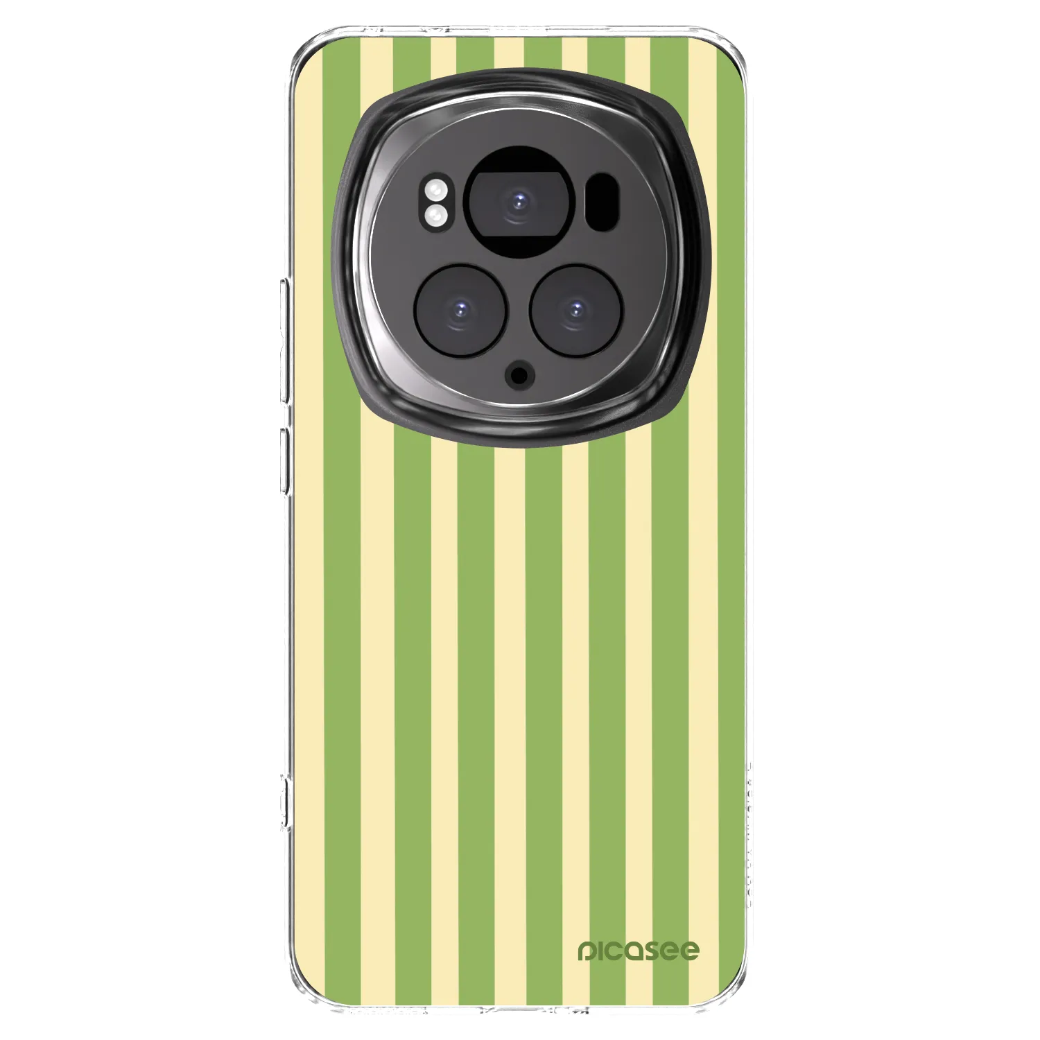 Picasee silikonska prozirna maskica za Honor Magic6 Pro - Lines Matcha