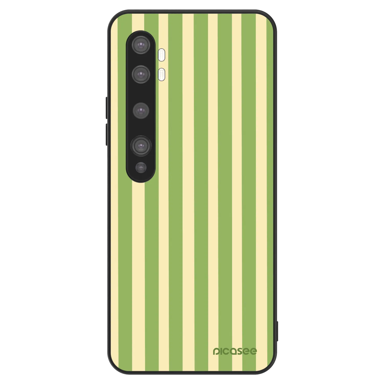 Picasee ULTIMATE CASE za Xiaomi Mi Note 10 (Pro) - Lines Matcha