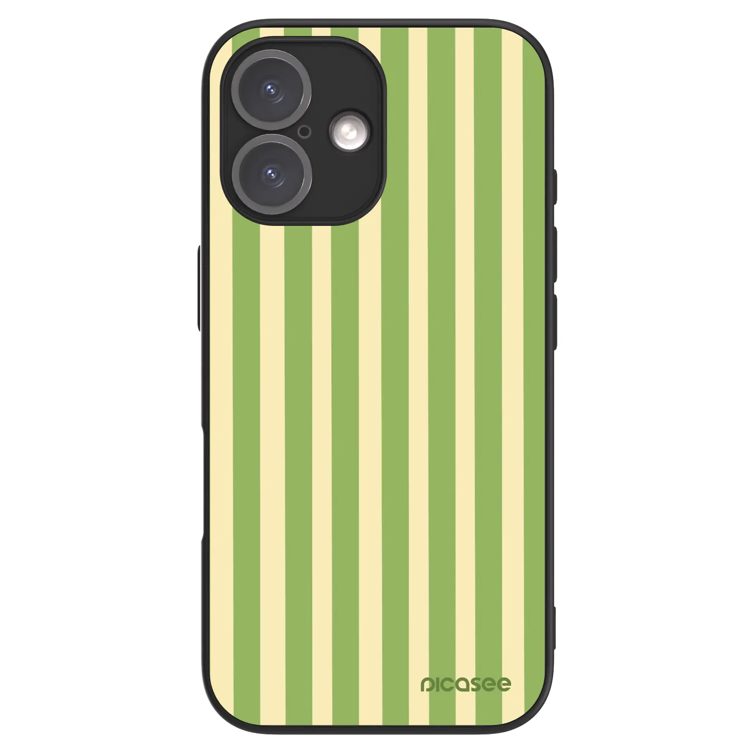 Picasee ULTIMATE CASE MagSafe za Apple iPhone 16 - Lines Matcha