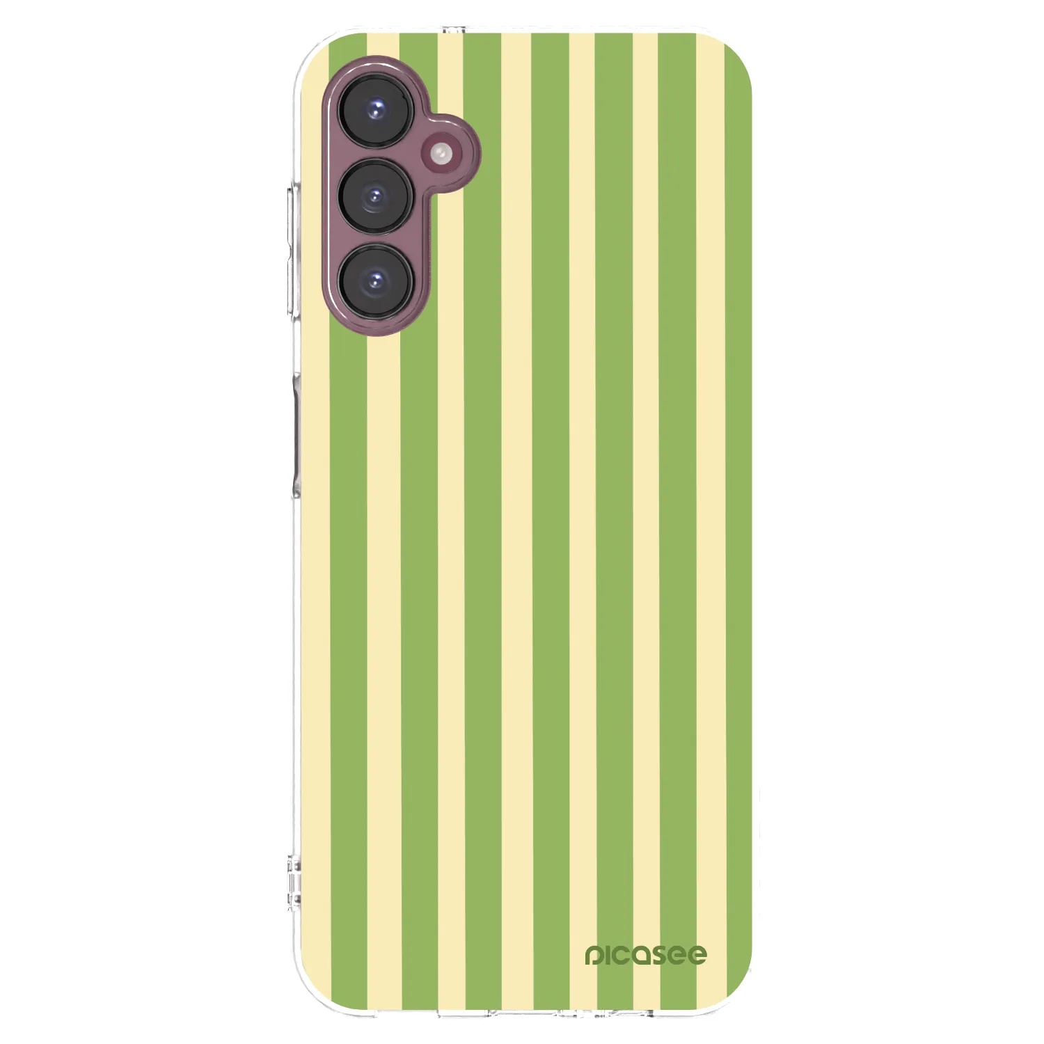 Picasee silikonska prozirna maskica za Samsung Galaxy A05s A057G - Lines Matcha