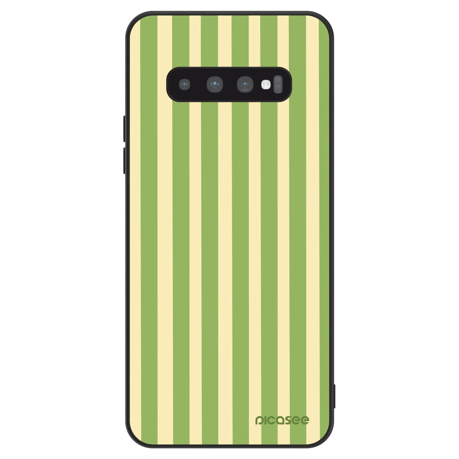 Picasee ULTIMATE CASE za Samsung Galaxy S10 Plus G975 - Lines Matcha