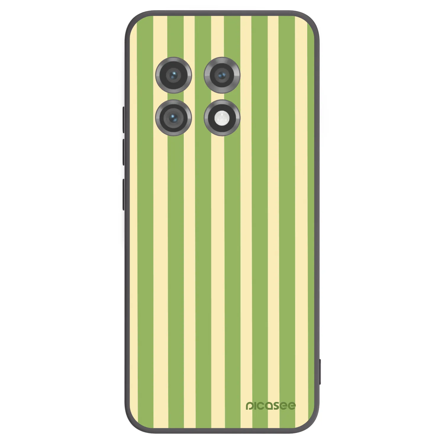 Picasee crna silikonska maskica za OnePlus 11 5G - Lines Matcha