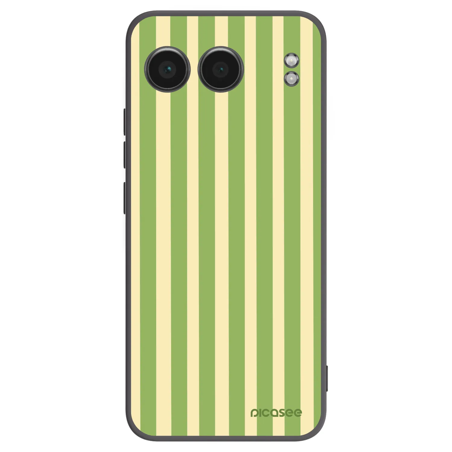 Picasee crna silikonska maskica za OnePlus Nord 4 - Lines Matcha