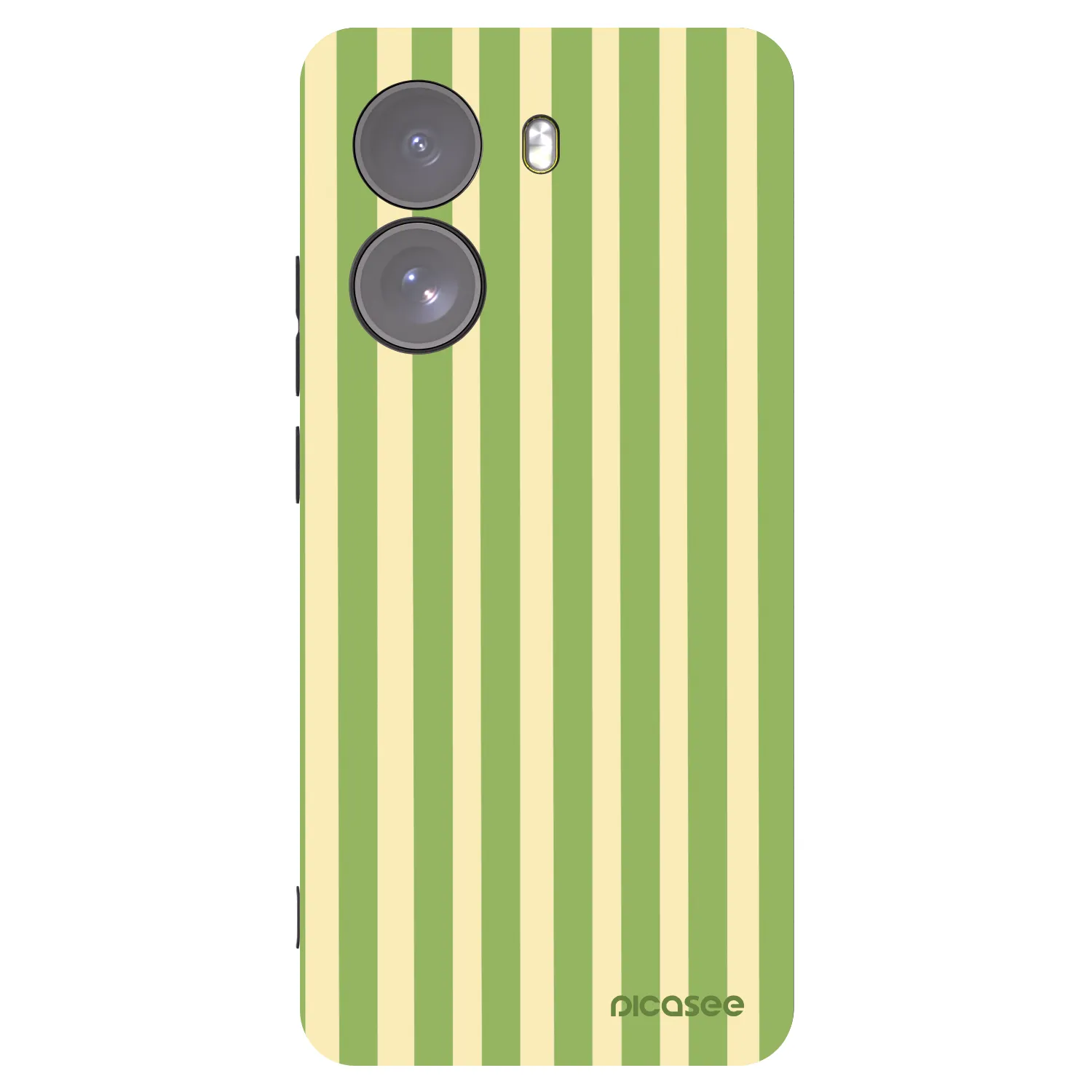 Picasee crna silikonska maskica za Xiaomi Poco X7 - Lines Matcha