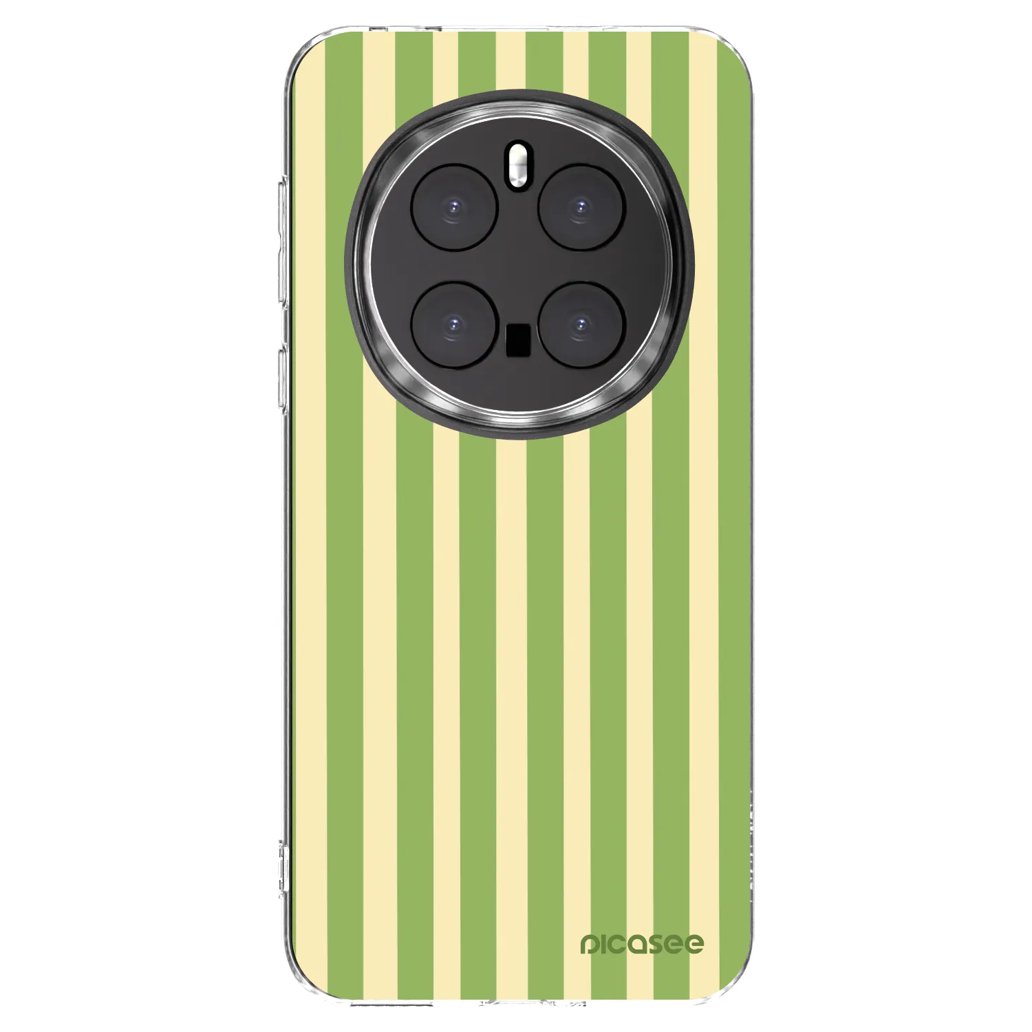 Picasee silikonska prozirna maskica za Honor Magic7 Pro 5G - Lines Matcha