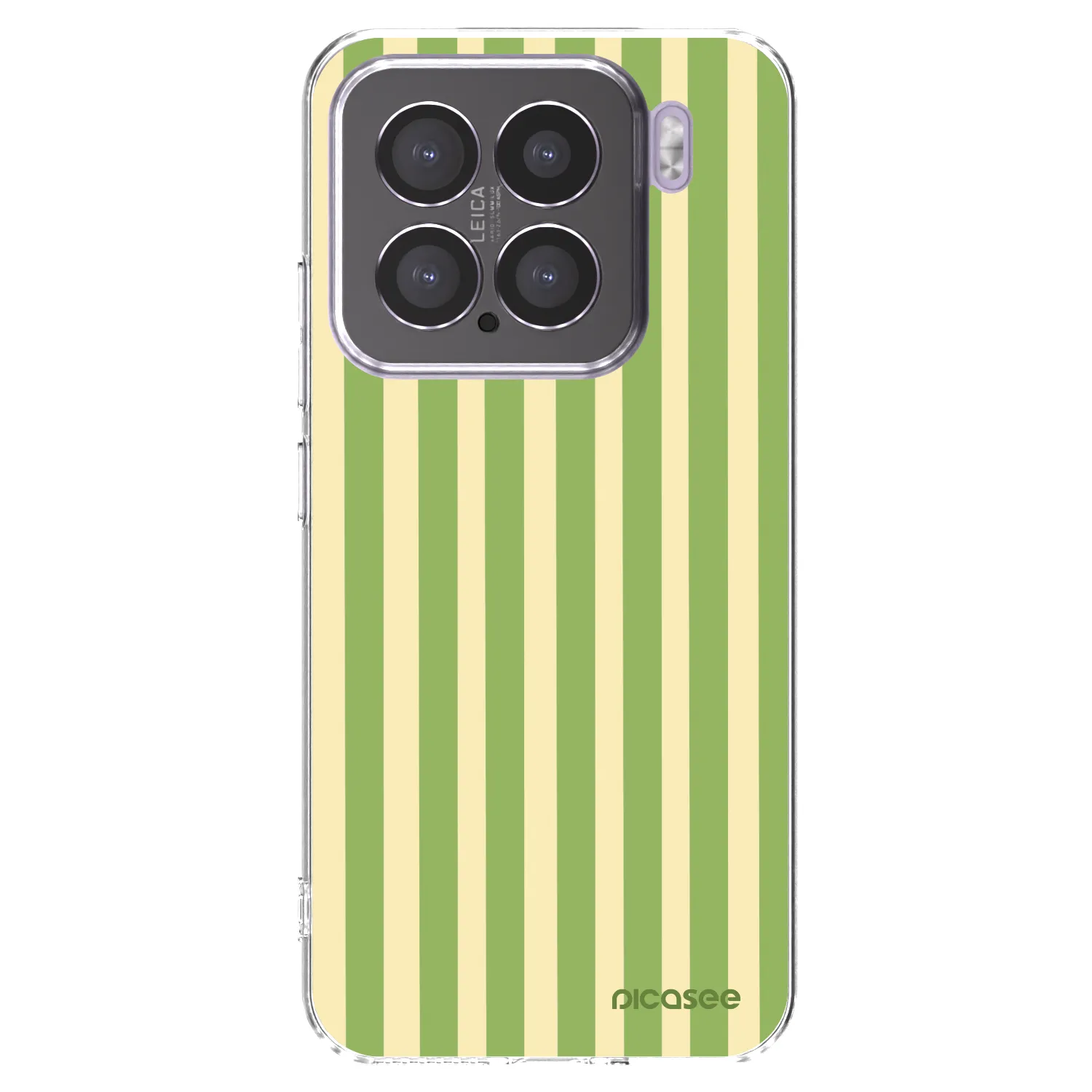 Picasee silikonska prozirna maskica za Xiaomi 15 - Lines Matcha
