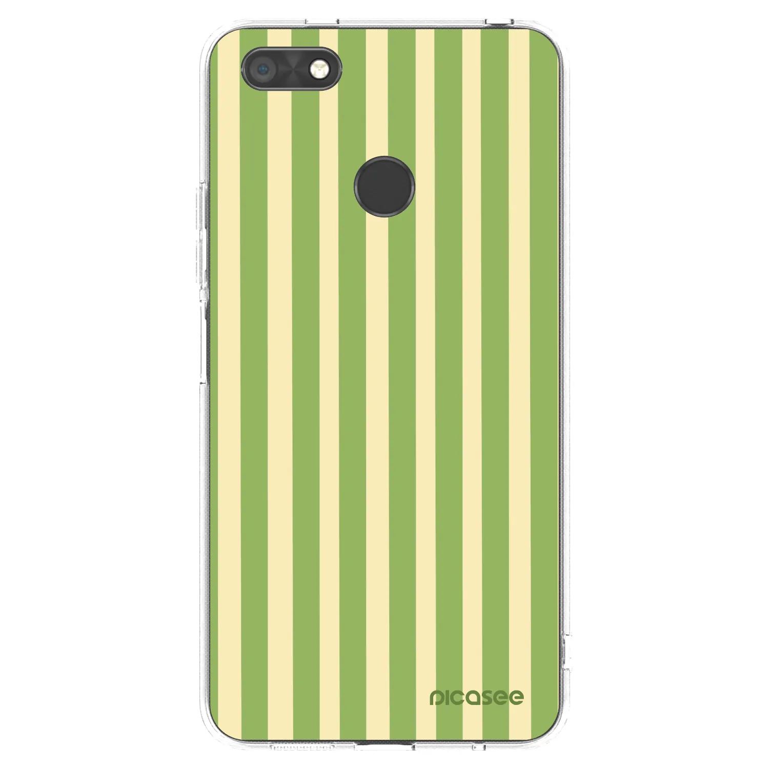 Picasee silikonska prozirna maskica za Huawei P9 Lite Mini - Lines Matcha