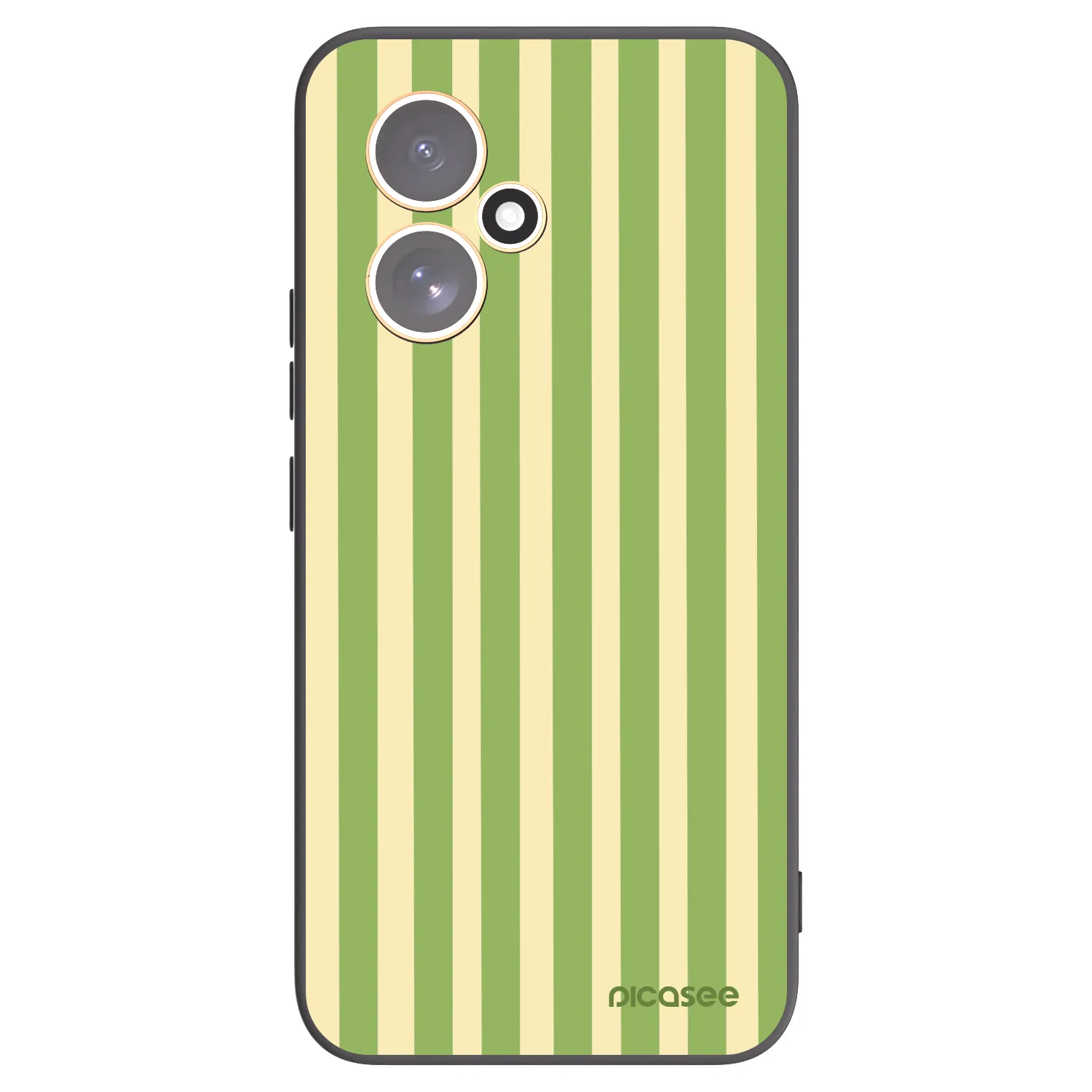 Picasee crna silikonska maskica za Honor 400 5G - Lines Matcha
