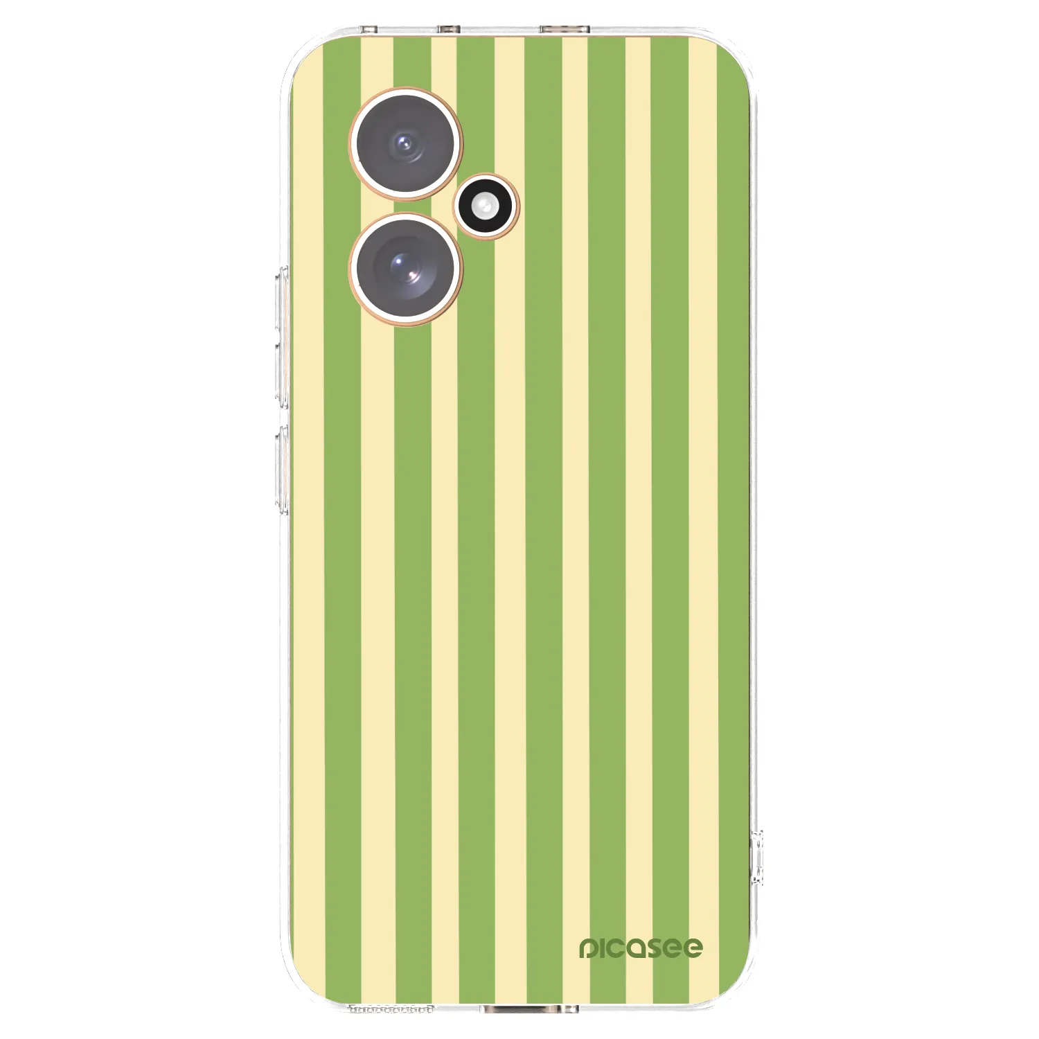 Picasee silikonska prozirna maskica za Honor 400 5G - Lines Matcha