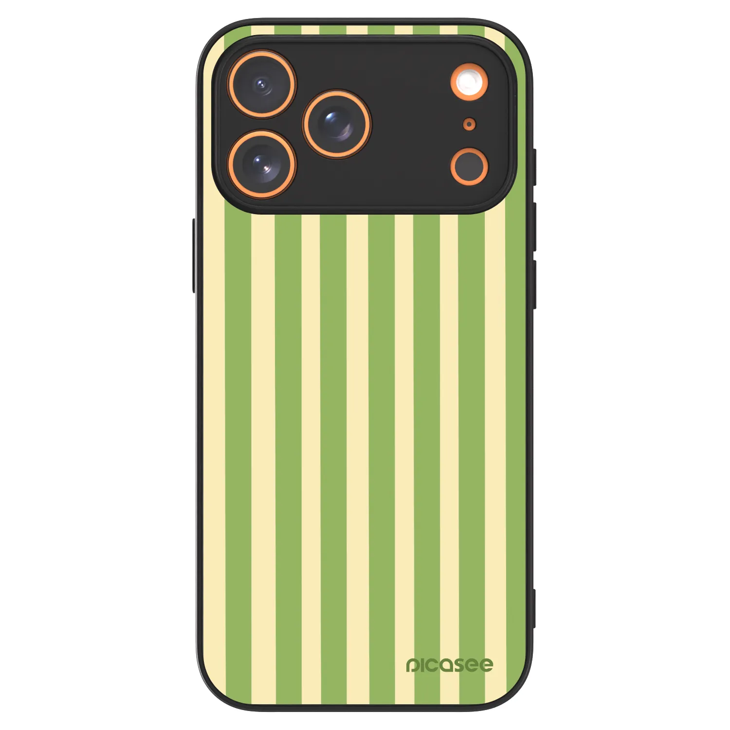 Picasee ULTIMATE CASE za Apple iPhone 17 Pro Max - Lines Matcha