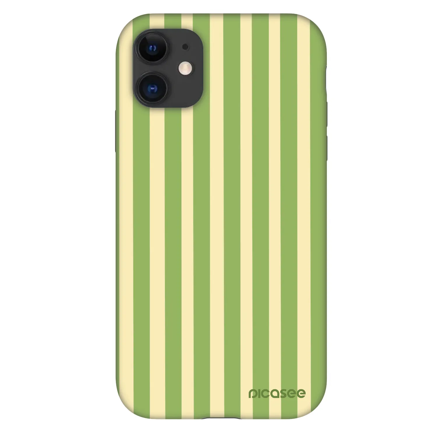 Picasee Fashion Case za Apple iPhone 11 - Lines Matcha