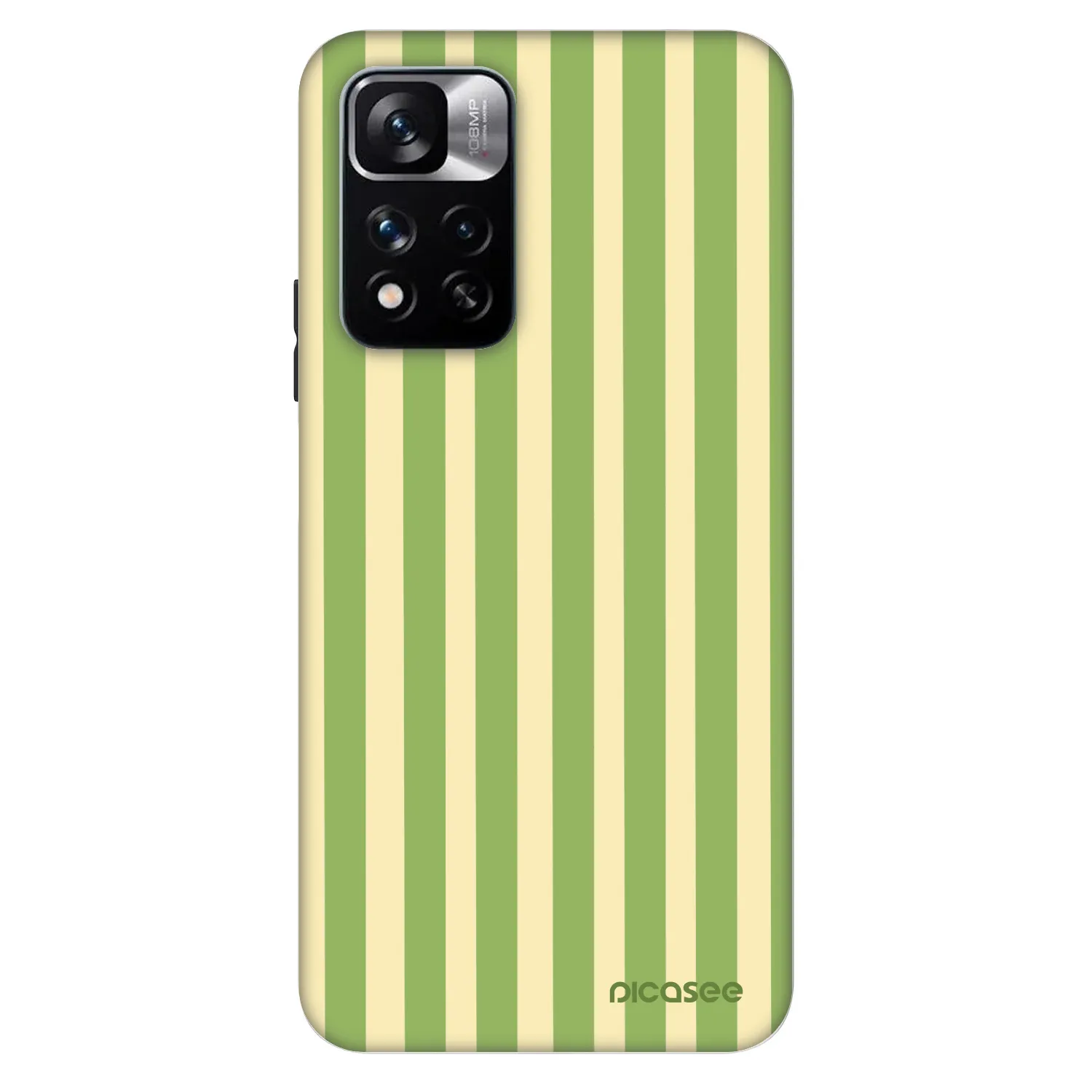 Picasee Fashion Case za Xiaomi Redmi Note 11 Pro 5G - Lines Matcha