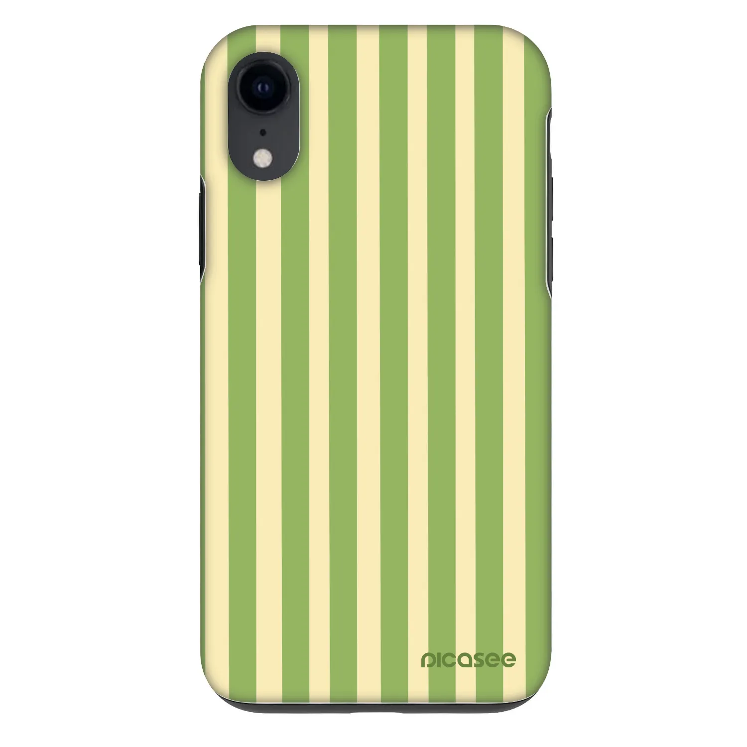 Picasee Fashion Case za Apple iPhone XR - Lines Matcha