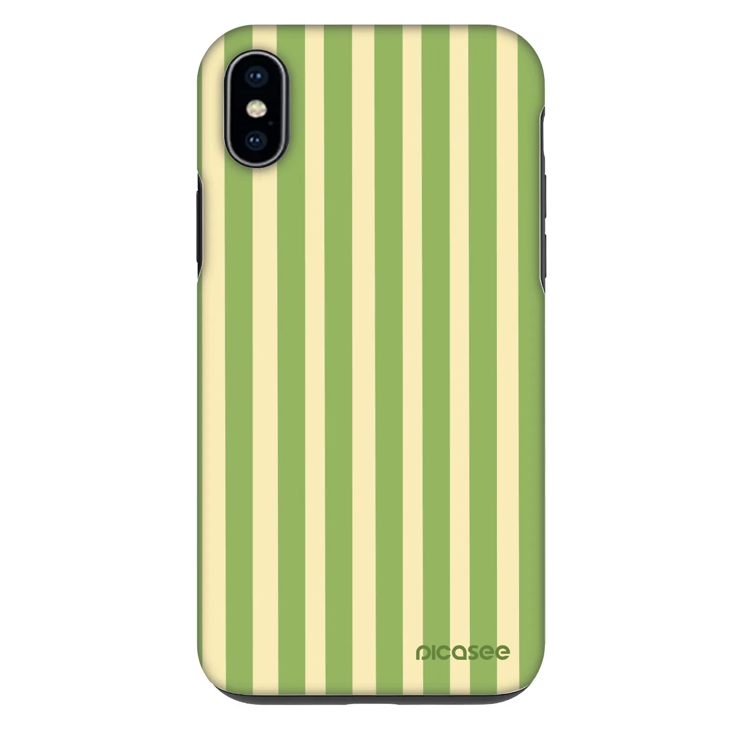 Picasee Fashion Case za Apple iPhone XS Max - Lines Matcha