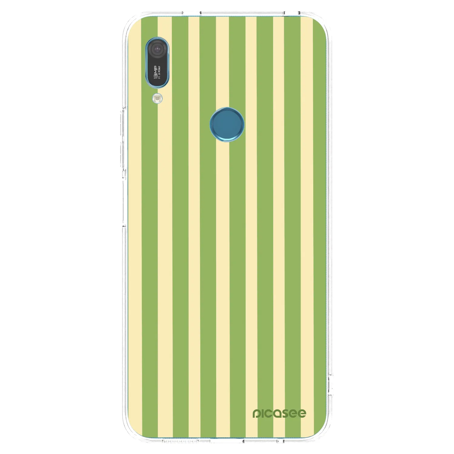 Picasee silikonska prozirna maskica za Huawei Y6 2019 - Lines Matcha