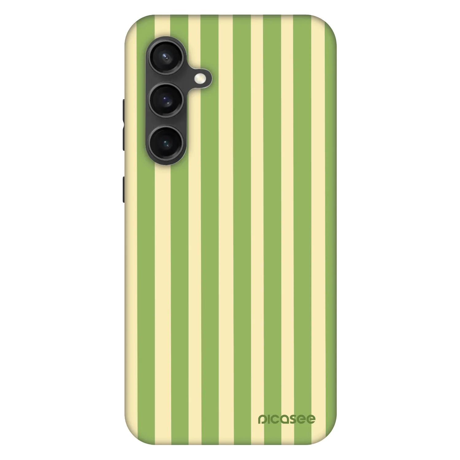Picasee Fashion Case za Samsung Galaxy S24 FE S721B - Lines Matcha