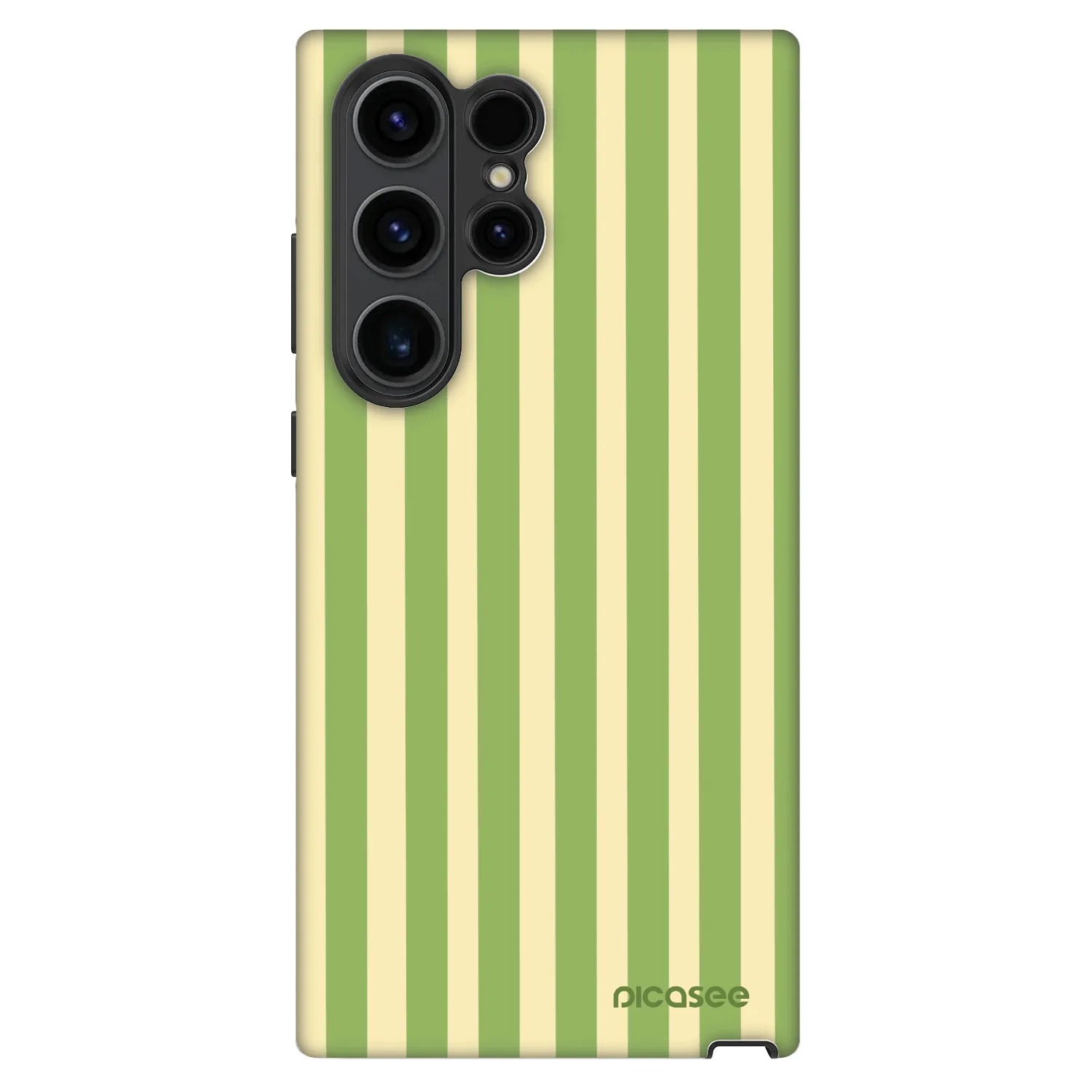 Picasee Fashion Case za Samsung Galaxy S23 Ultra 5G - Lines Matcha