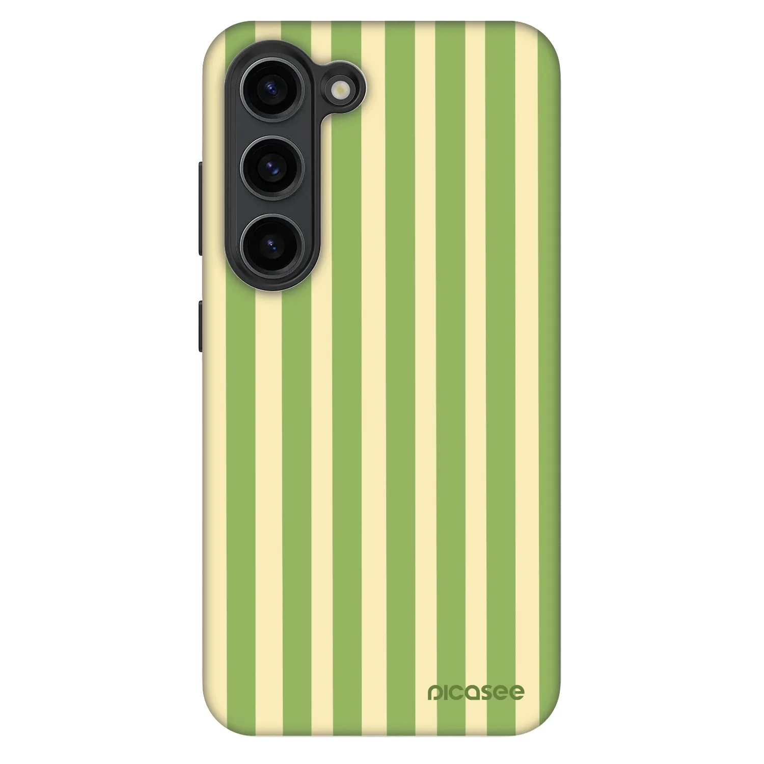 Picasee Fashion Case za Samsung Galaxy S23 5G - Lines Matcha
