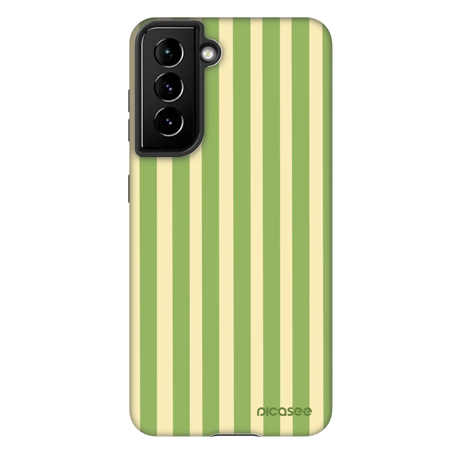 Picasee Fashion Case za Samsung Galaxy S21 FE 5G - Lines Matcha