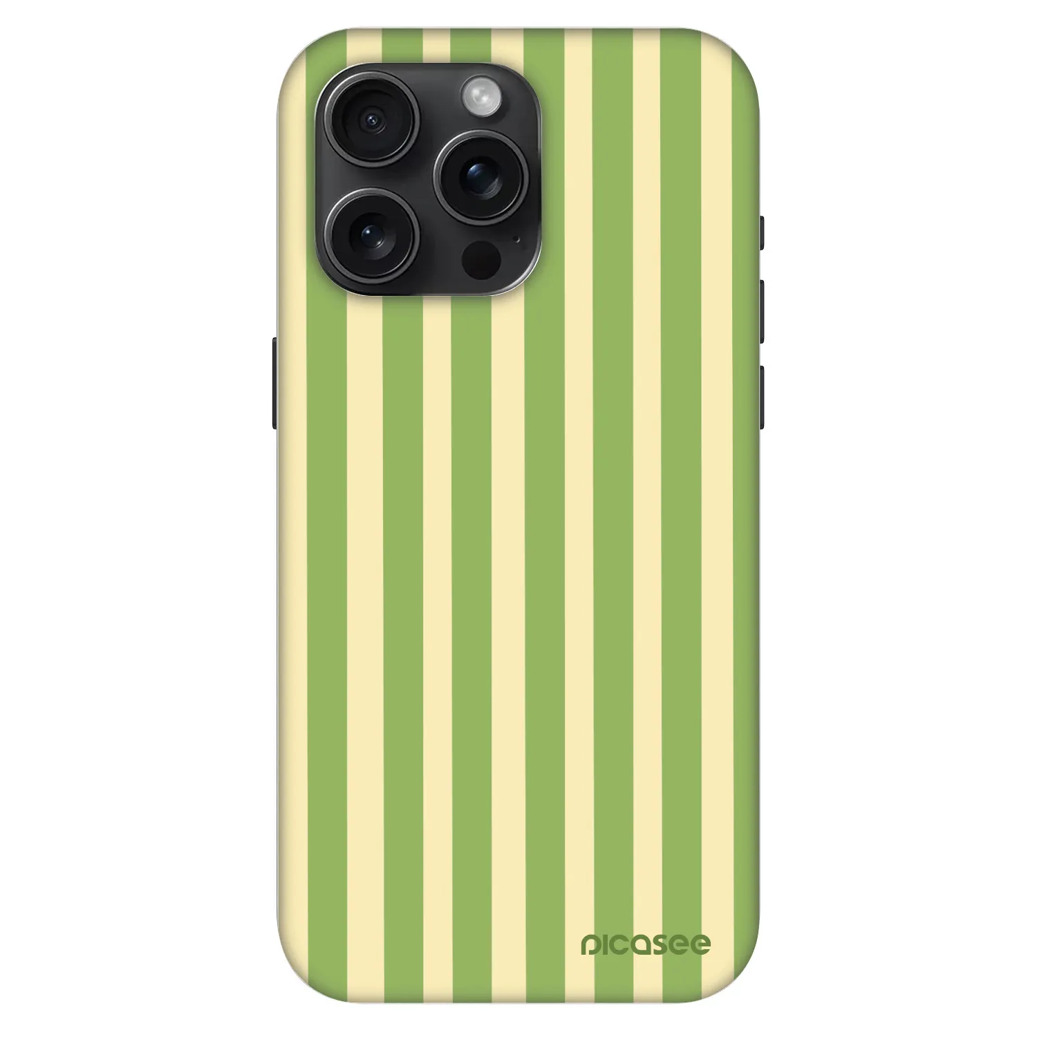 Picasee Fashion Case MagSafe za Apple iPhone 15 Pro Max - Lines Matcha