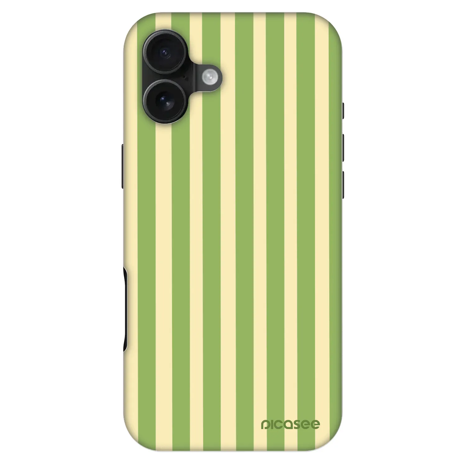 Picasee Fashion Case MagSafe za Apple iPhone 16 Plus - Lines Matcha