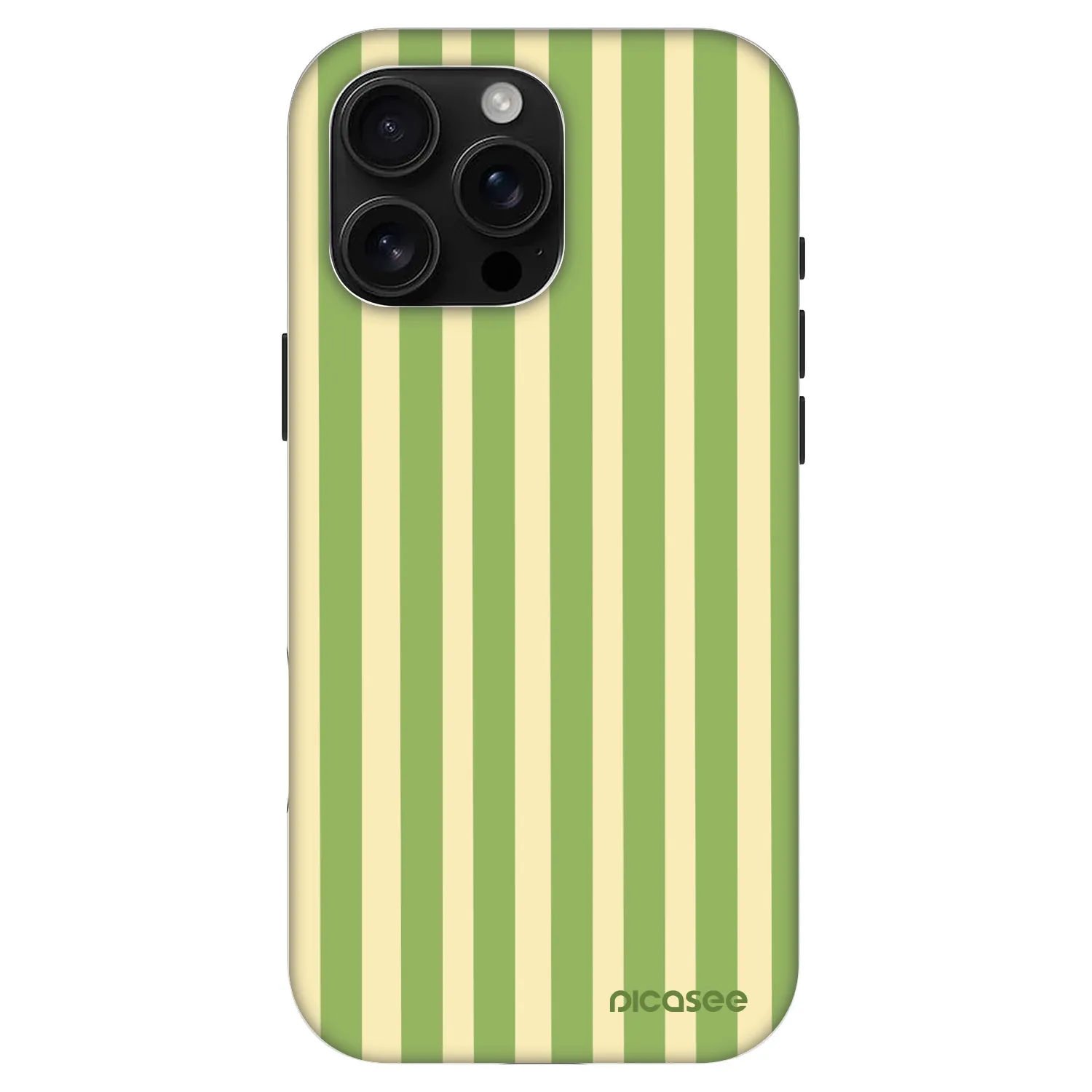 Picasee Fashion Case MagSafe za Apple iPhone 16 Pro Max - Lines Matcha