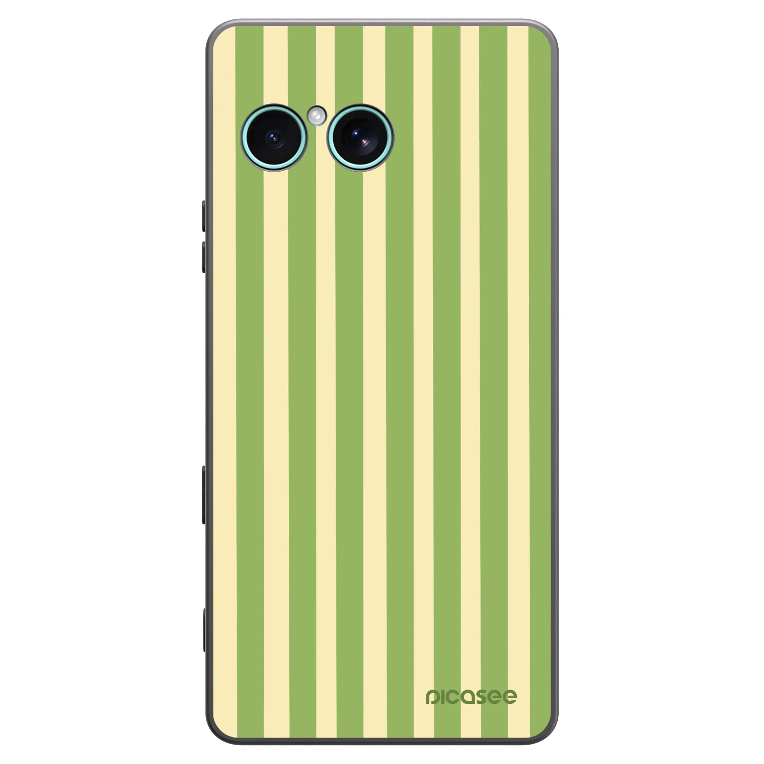 Picasee crna silikonska maskica za Sony Xperia 10 VII - Lines Matcha