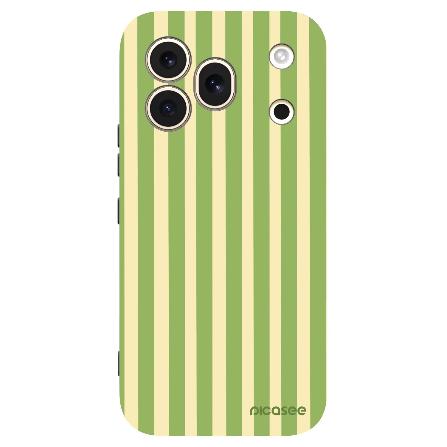Picasee crna silikonska maskica za Honor 600 Pro - Lines Matcha