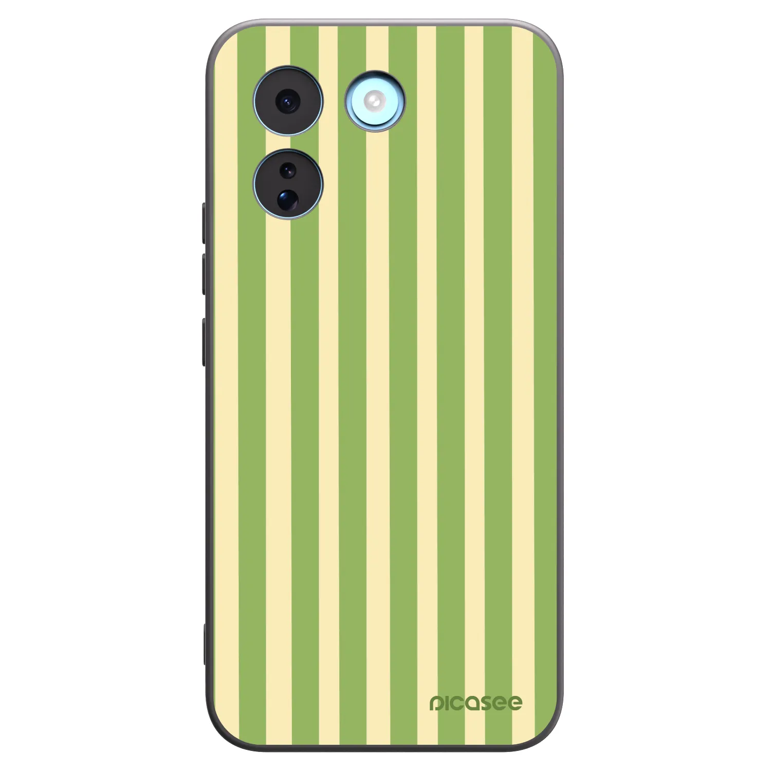 Picasee crna silikonska maskica za Xiaomi Redmi Note 17 Pro MAX 5G - Lines Matcha