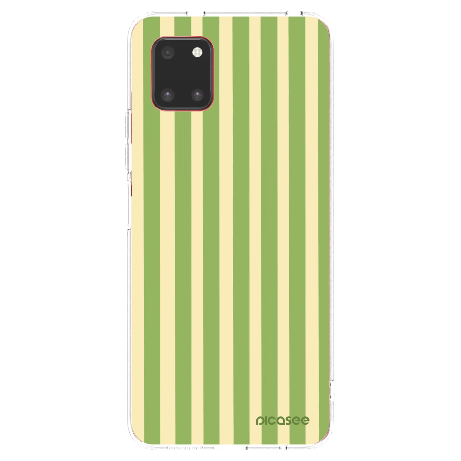 Picasee silikonska prozirna maskica za Samsung Galaxy Note 10 Lite N770F - Lines Matcha
