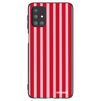 Maskica za Samsung Galaxy M31s - Lines red