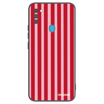Maskica za Samsung Galaxy M11 - Lines red