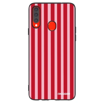 Maskica za Samsung Galaxy A20s - Lines red