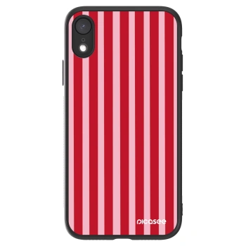 Picasee ULTIMATE CASE za Apple iPhone XR - Lines red