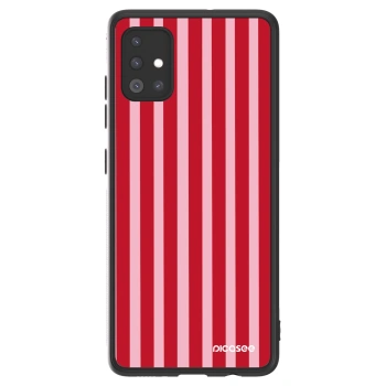 Picasee ULTIMATE CASE za Samsung Galaxy A51 A515F - Lines red