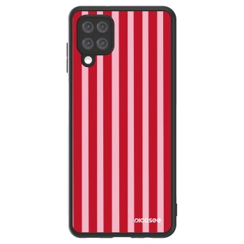 Picasee ULTIMATE CASE za Samsung Galaxy A12 A125F - Lines red