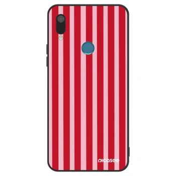 Maskica za Huawei Y7 2019 - Lines red