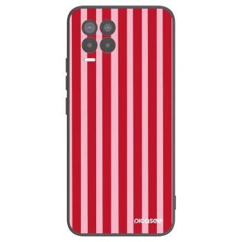 Maskica za Realme 8 4G - Lines red