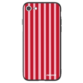 Picasee ULTIMATE CASE za Apple iPhone SE 2020 - Lines red
