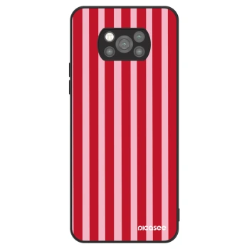 Maskica za Xiaomi Poco X3 Pro - Lines red