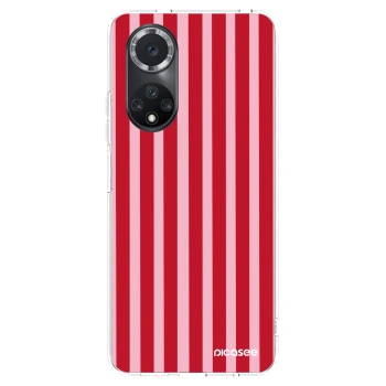 Picasee silikonska prozirna maskica za Huawei Nova 9 SE - Lines red
