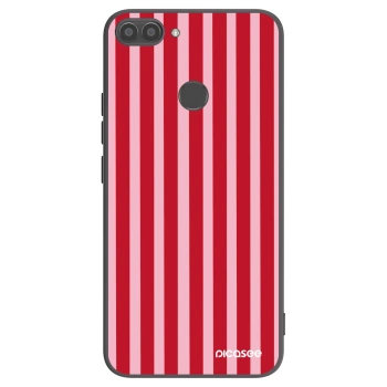 Maskica za Huawei P Smart - Lines red
