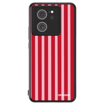 Maskica za Xiaomi 13T Pro - Lines red