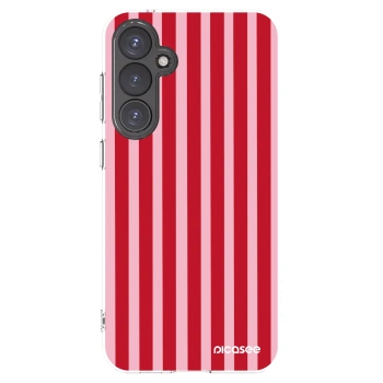 Picasee silikonska prozirna maskica za Samsung Galaxy S23 FE S711B - Lines red