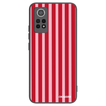 Picasee crna silikonska maskica za Xiaomi Redmi Note 12 Pro 4G - Lines red